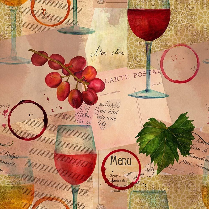 9 x 9 inch Home Decor Fabric - Bianca Collection - Chin Chin - Red