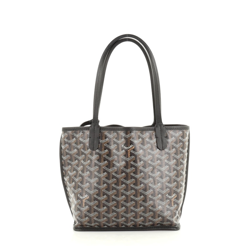 Anjou Reversible Tote Coated Canvas Mini S744816717942