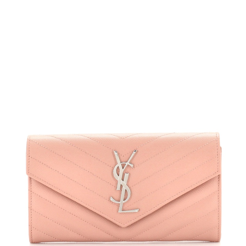 Classic Monogram Flap Wallet Matelasse Chevron Leather Large S744816931898