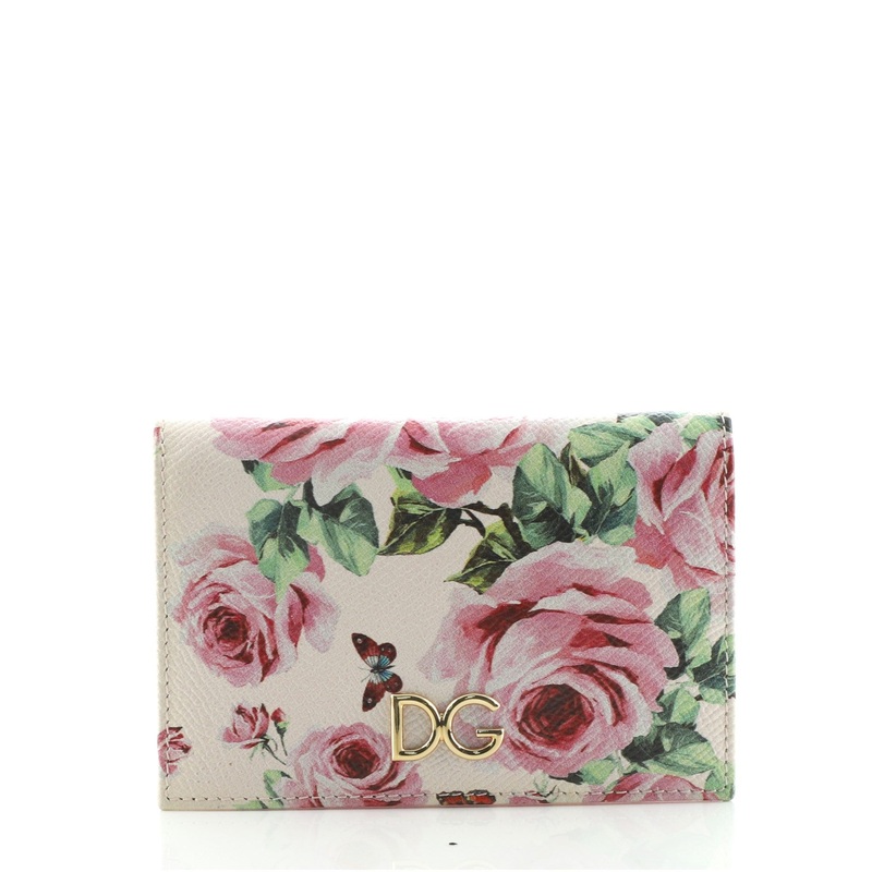 Flap Card Case Printed Leather S744816690241