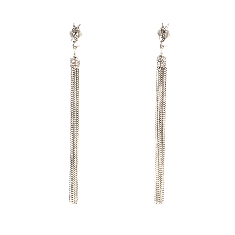 Loulou Tassel Drop Earrings Metal