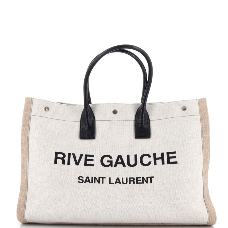 Rive Gauche Shopper Tote Canvas Large S744816866911