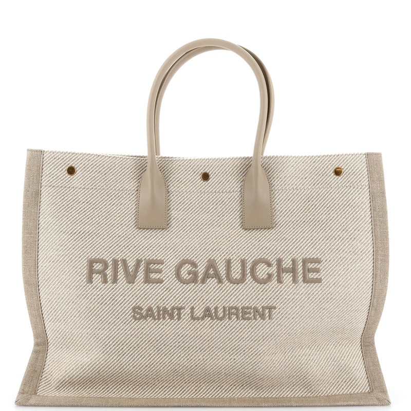 Rive Gauche Shopper Tote Canvas Large S744816953849