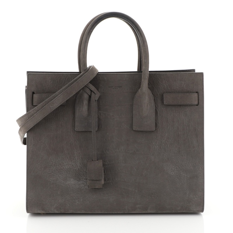 Sac de Jour NM Bag Crocodile Embossed Nubuck Small S744816755344
