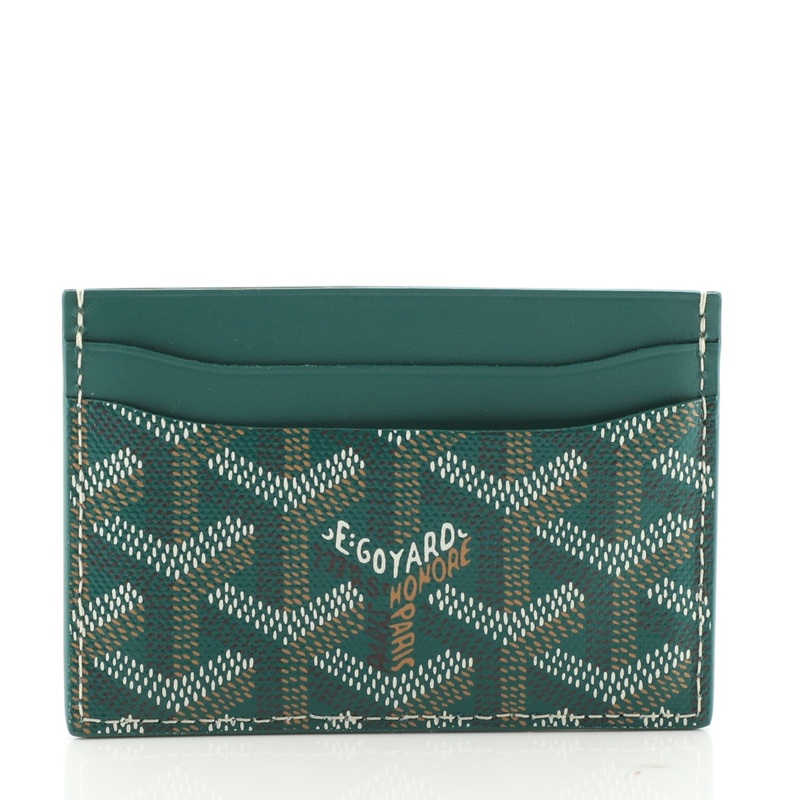 Saint Sulpice Card Holder Coated Canvas S744816605427