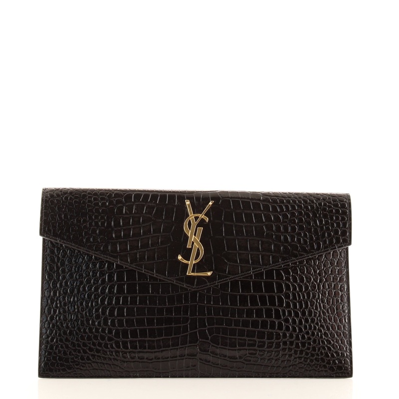 Uptown Pouch Crocodile Embossed Leather S744816650990