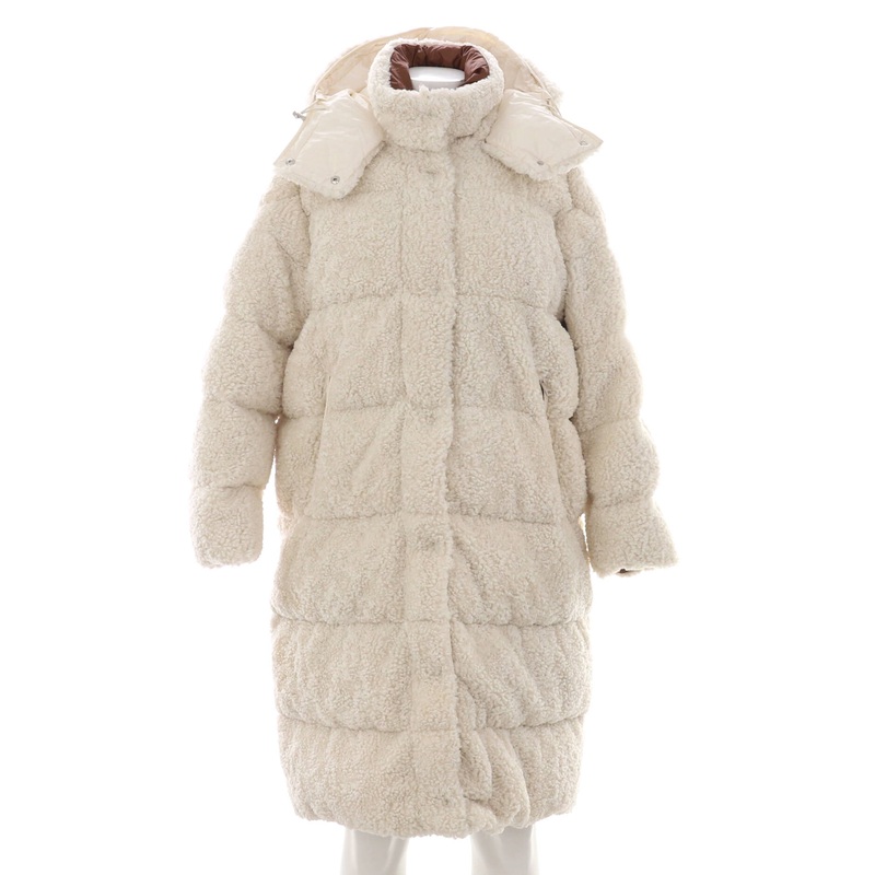 Women's Hainardia Hooded Puffer Coat Quilted Faux Fur with Down