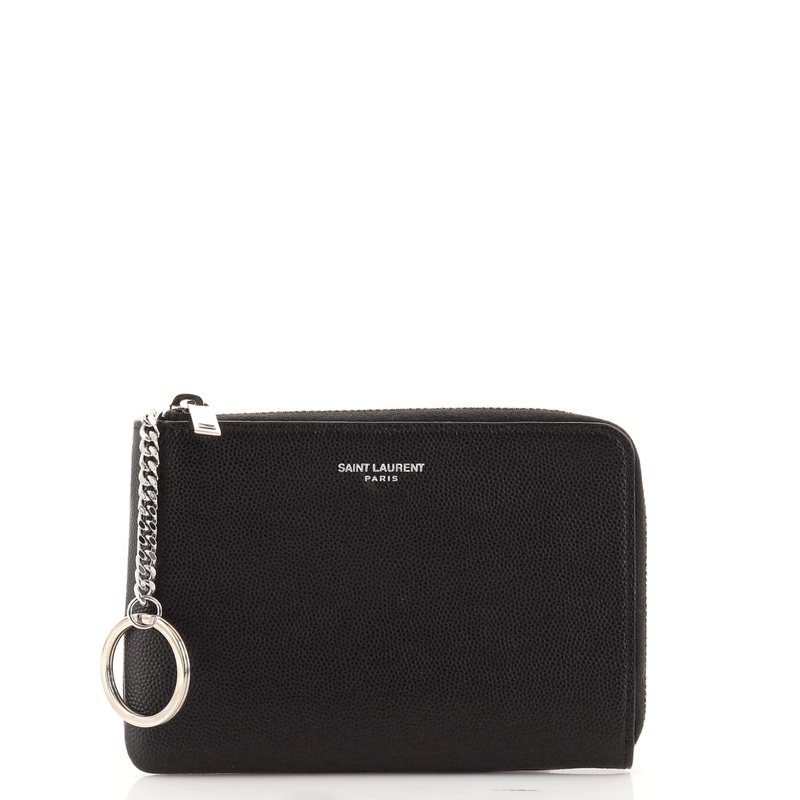 Zip Around Key Pouch Leather S744816633559