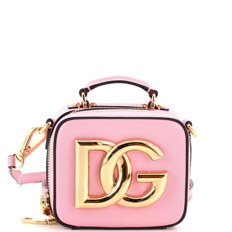 3.5 Top Handle Vanity Bag Leather