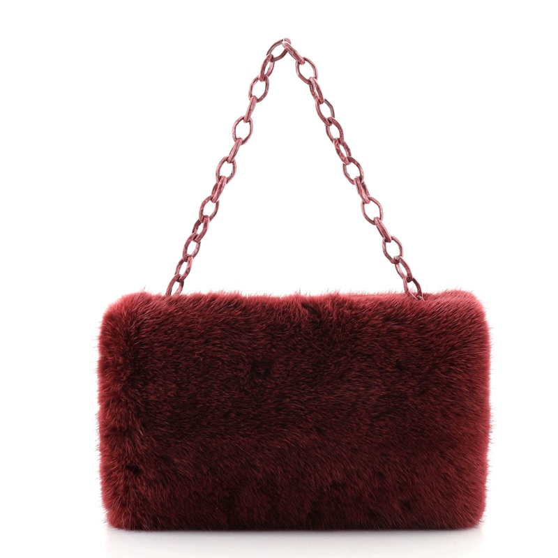 Chain Tote Fur Medium