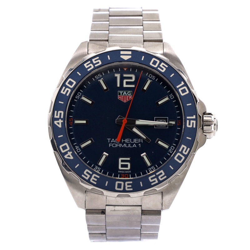 Formula 1 Quartz Watch Stainless Steel 43