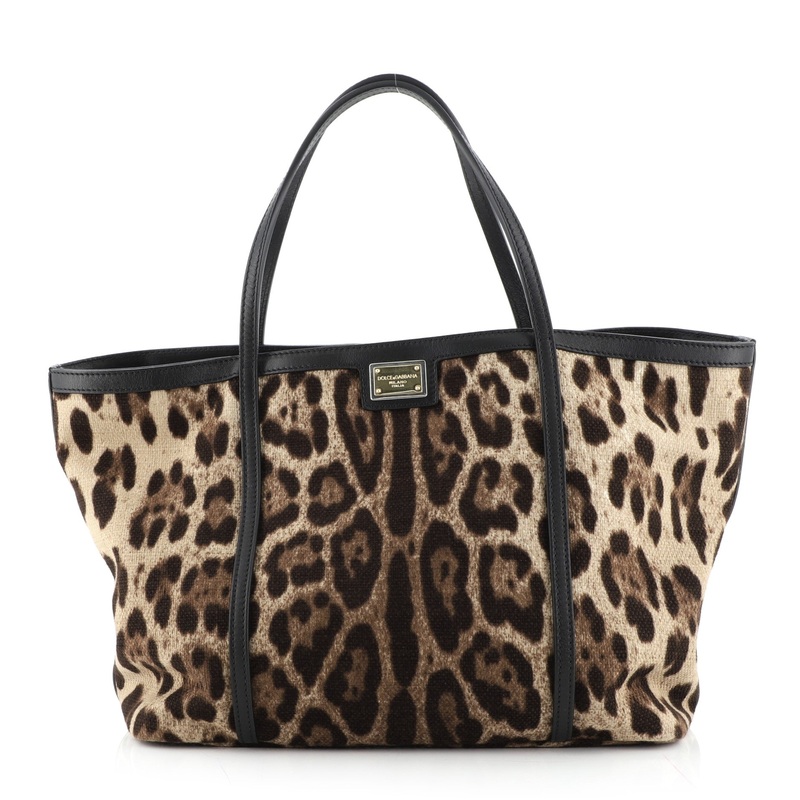 Miss Escape Open Tote Printed Canvas S744816655186