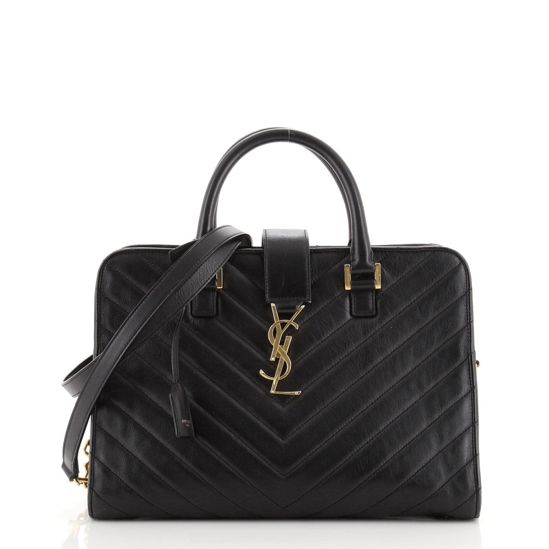 Monogram Cabas Matelasse Chevron Leather Small S744816670369