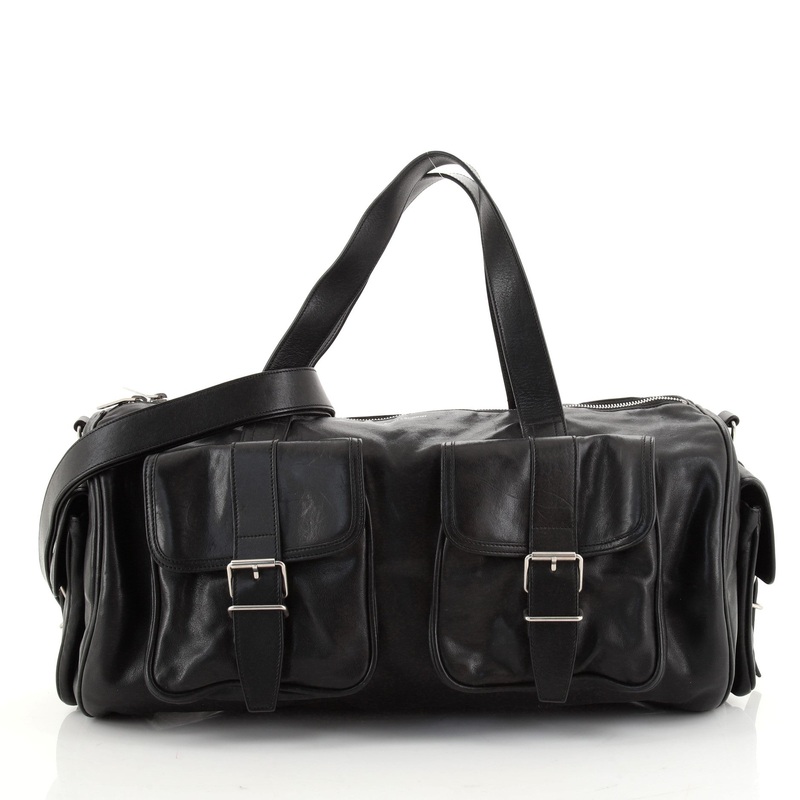 Multipocket Duffle Bag Leather Large S744816627483