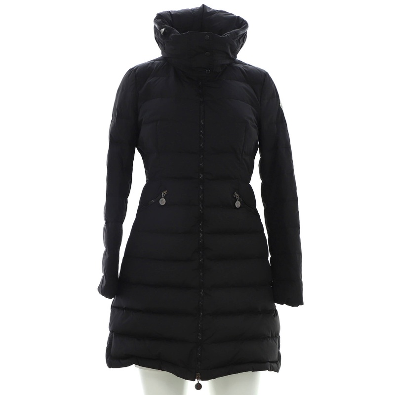 Women's Flamme Puffer Coat Quilted Polyamide Blend with Down