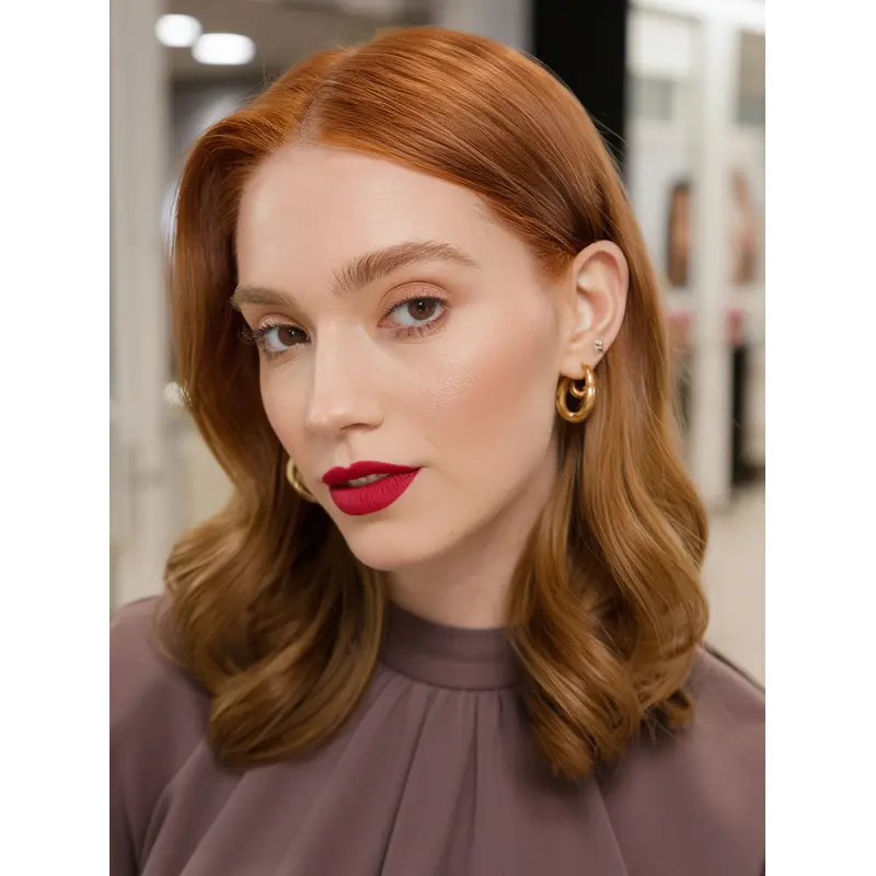 Medium Hair Wigs For Women Wavy Layered 14" Shoulder Length Wigs