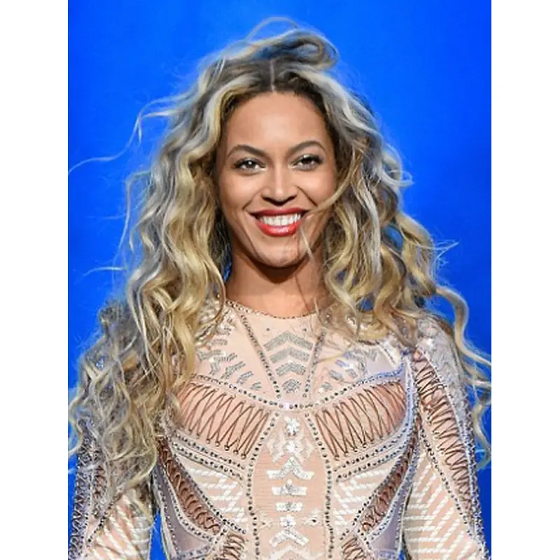 Blonde Wavy 20" Without Bangs Beyonce Wigs