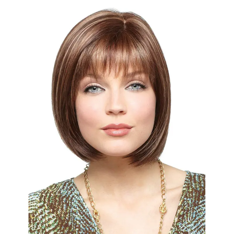 Best Auburn Lace Front Chin Length Petite Wigs