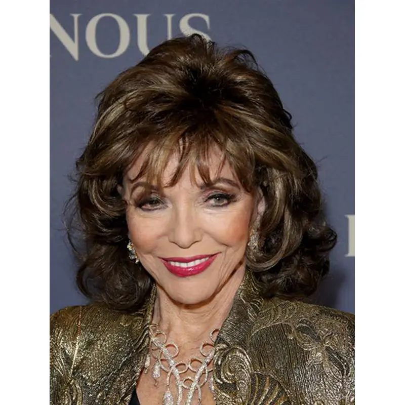 Classic Curly 14" Lace Front Joan Collins Wigs