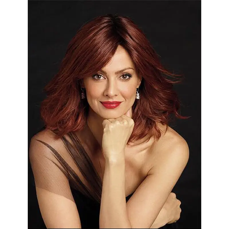 12" Wavy Layered Synthetic Wigs