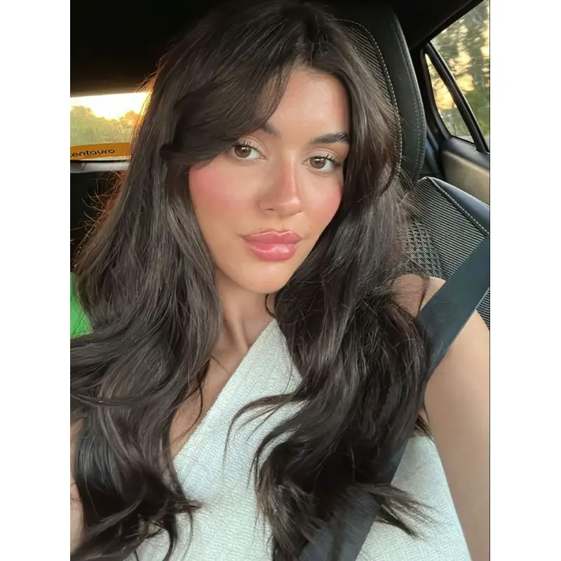 Monofilament 18" Synthetic Layered Long Hair Wigs For Sale