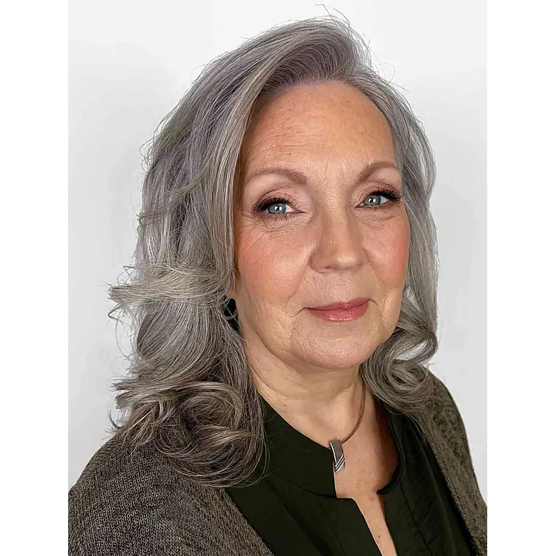 Shoulder Length Wig Synthetic Wigs Without Bangs Lace Curly Wigs