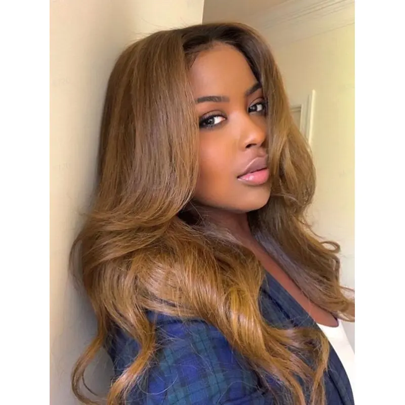 Black Women Wigs Lace Front Without Bangs Wigs Long Synthetic Wigs