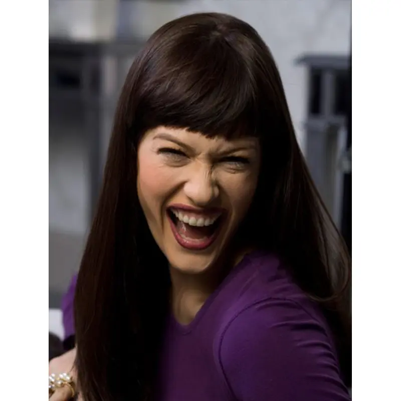 Discount Auburn Straight Synthetic Long Wigs