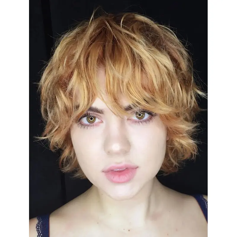 Best Short Wigs Wavy Suitable Wigs Lace Front Synthetic Wigs