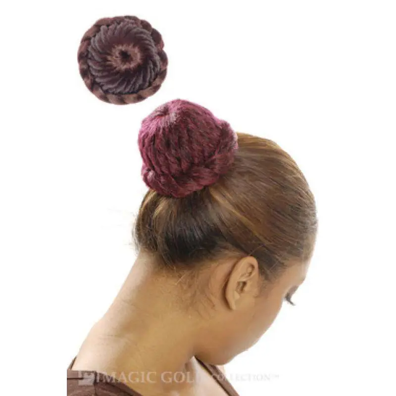 Magic Gold Drawstring Bun -Dome 014