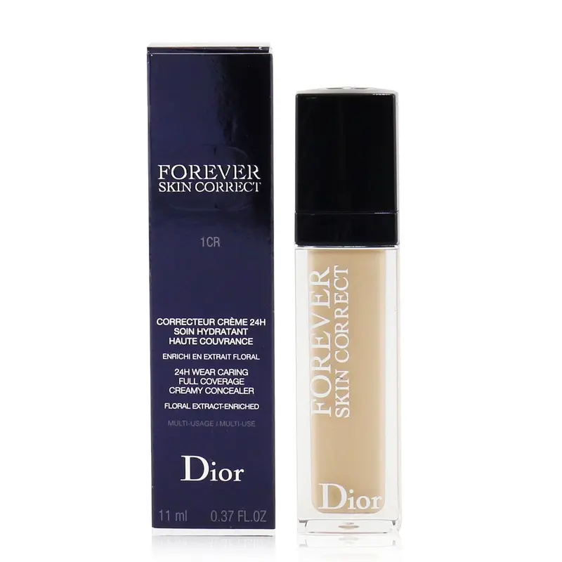 Christian Dior Dior Forever Skin Correct 24H Wear Creamy Concealer - # 1CR Cool Rosy  11ml/0.37oz