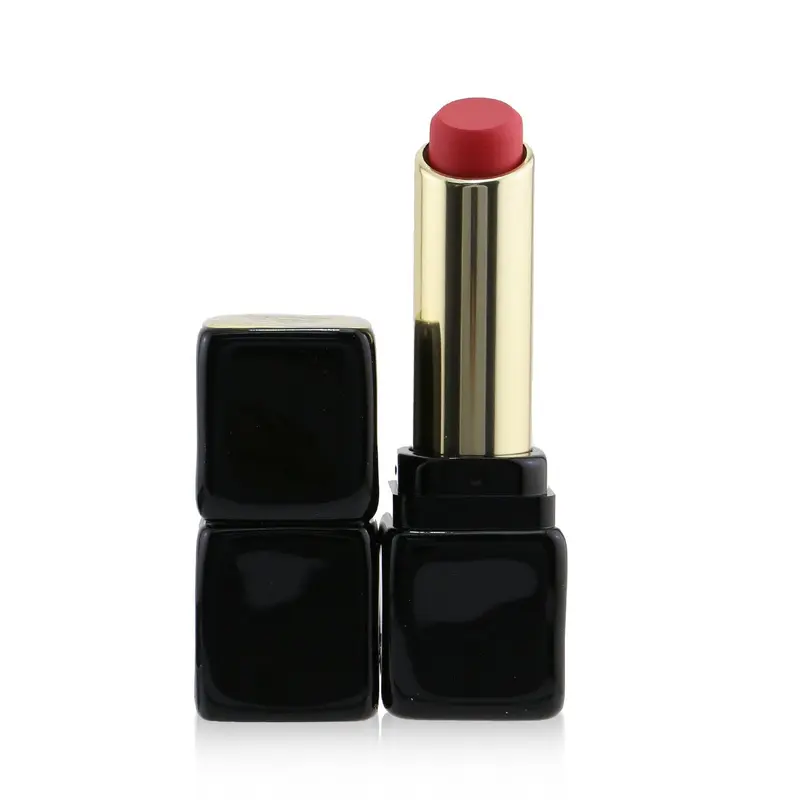 Guerlain Kisskiss Tender Matte Lipstick - # 885 Gentle Coral  2.8g/0.09oz