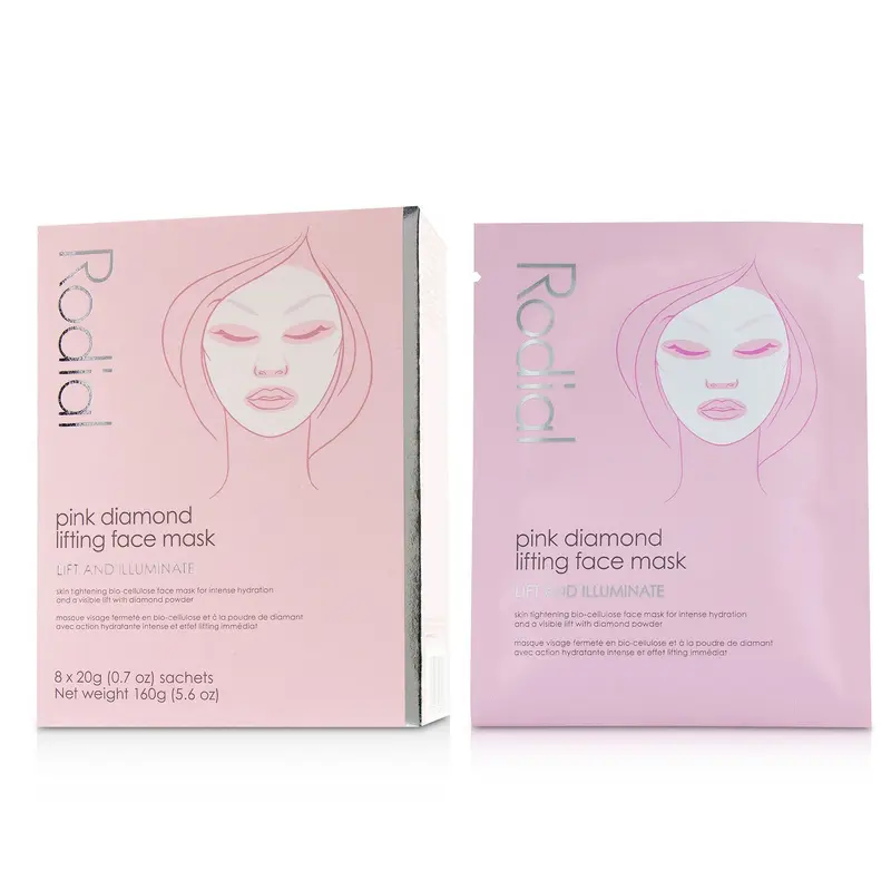 Rodial Pink Diamond Lifting Face Mask  8x20g/0.7oz