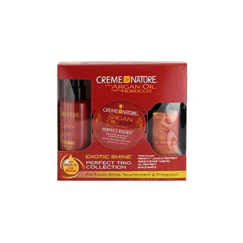 Creme Of Nature Argan Oil Trio Perfect Collection
