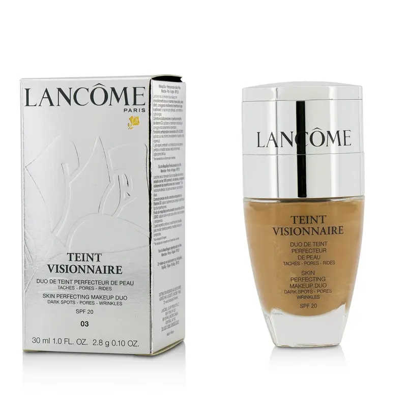 Lancome Teint Visionnaire Skin Perfecting Make Up Duo SPF 20 - # 03 Beige Diaphane  30ml+2.8g