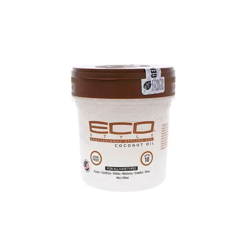 Eco Style Coconut Oil Professional Styling Gel 8 oz