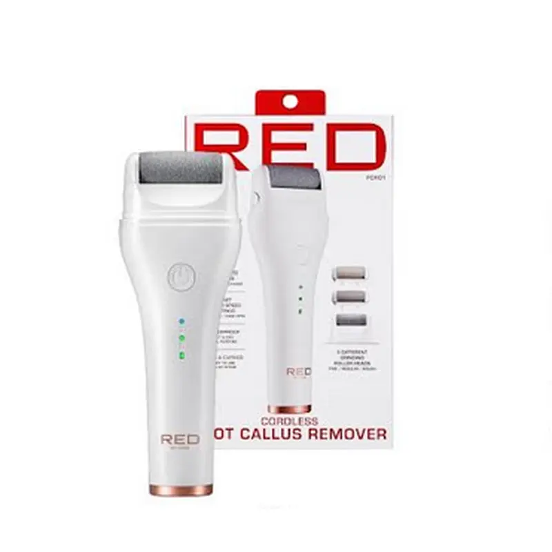 Red Electric Foot Callus Remover FCR01