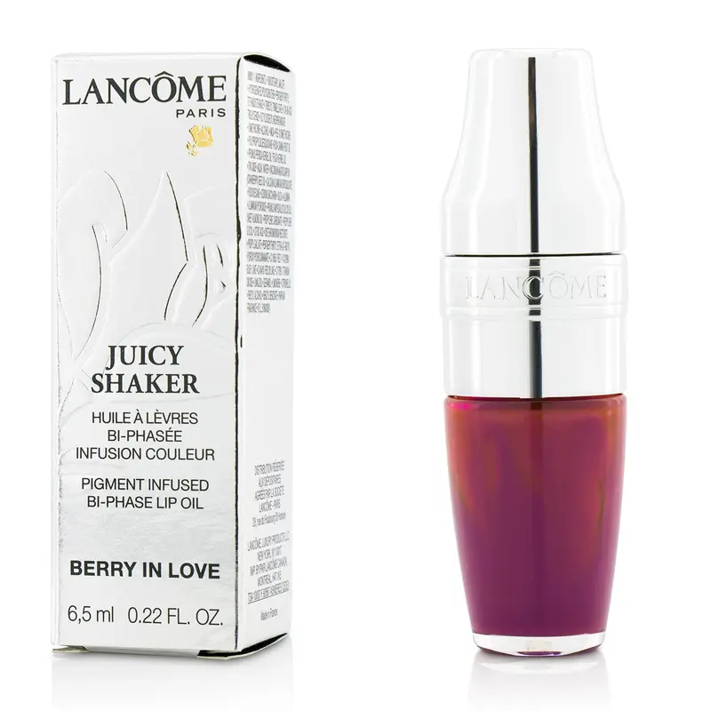Lancome Juicy Shaker Pigment Infused Bi Phase Lip Oil - #281 Marshmattack  6.5ml/0.22oz