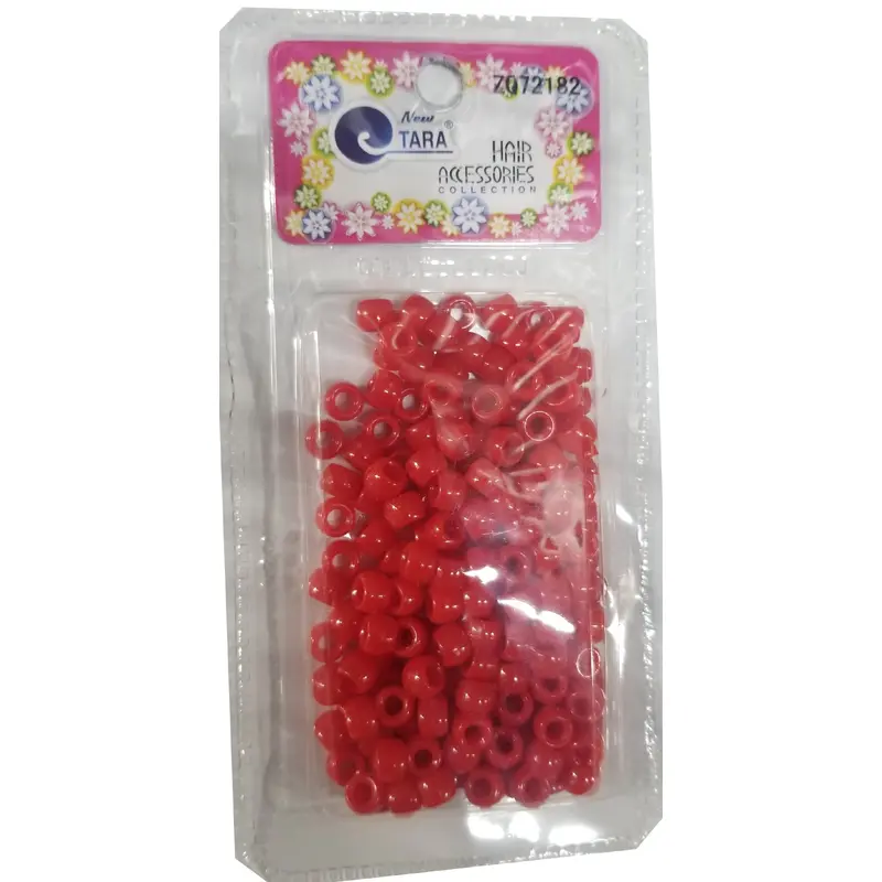 Tara Hair Beads - Red #ZQ72182