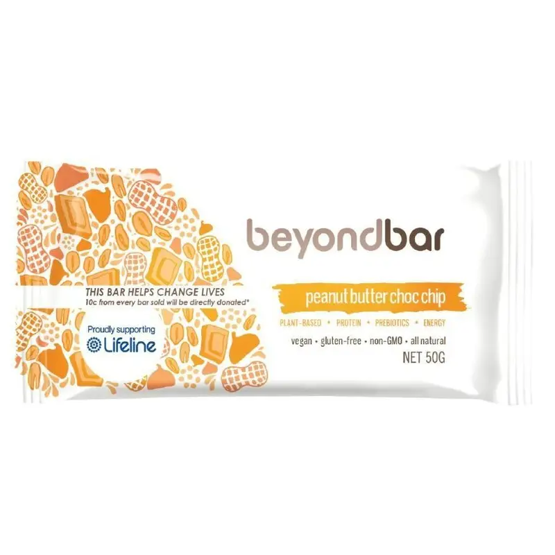 Beyondbar Peanut Butter Choc Chip 50g