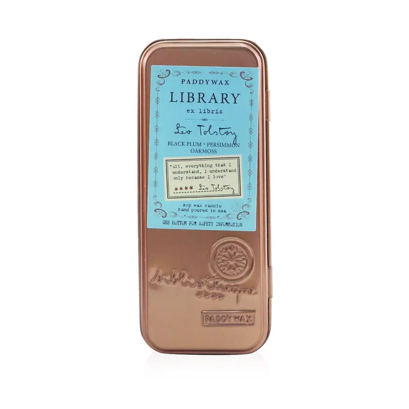 Paddywax Library Candle - Leo Tolstoy  70g/2.5oz