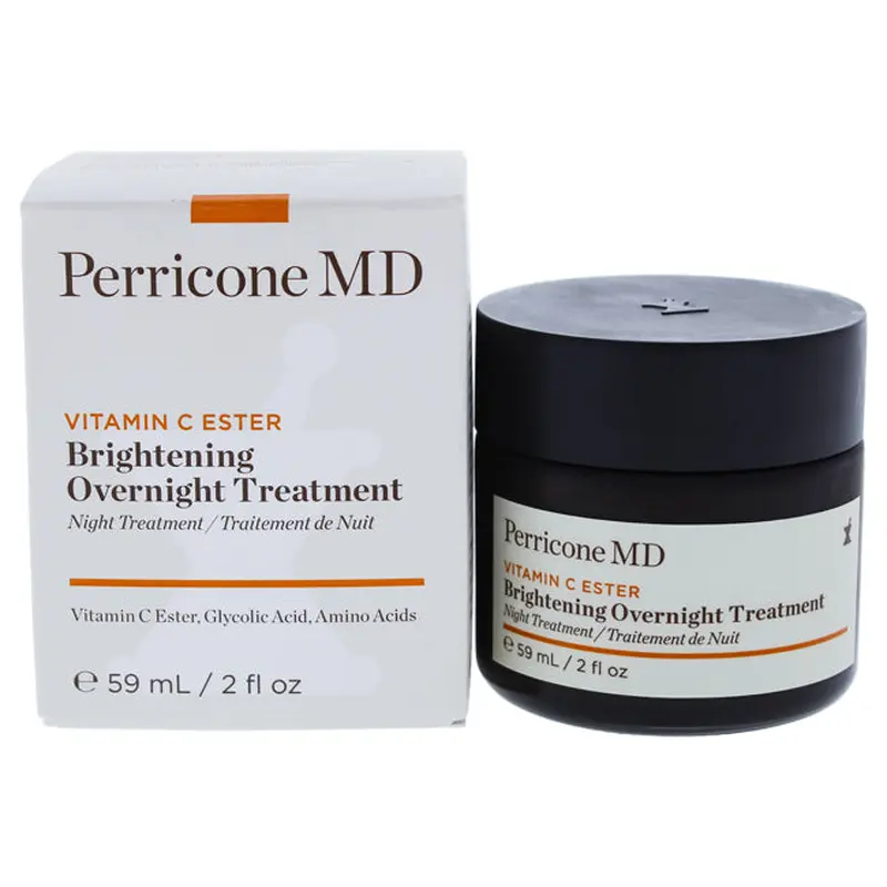Perricone MD Vitamin C Ester Brightening Overnight Treatment by Perricone MD for Unisex - 2 oz Treatment