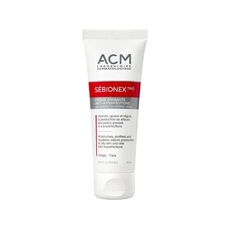 Acm Sebionex Trio Anti-imperfection Soothing Cream 40ml