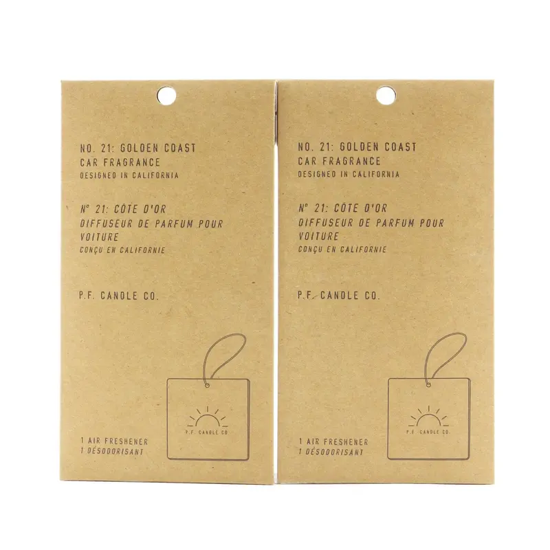 P.F. Candle Co. Car Fragrance - Golden Coast  1pc