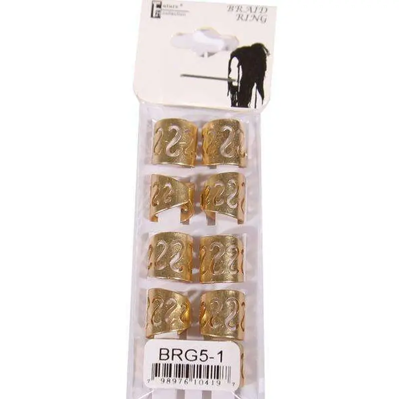 Gold Aluminum Braid Ring Tubes - Snakes