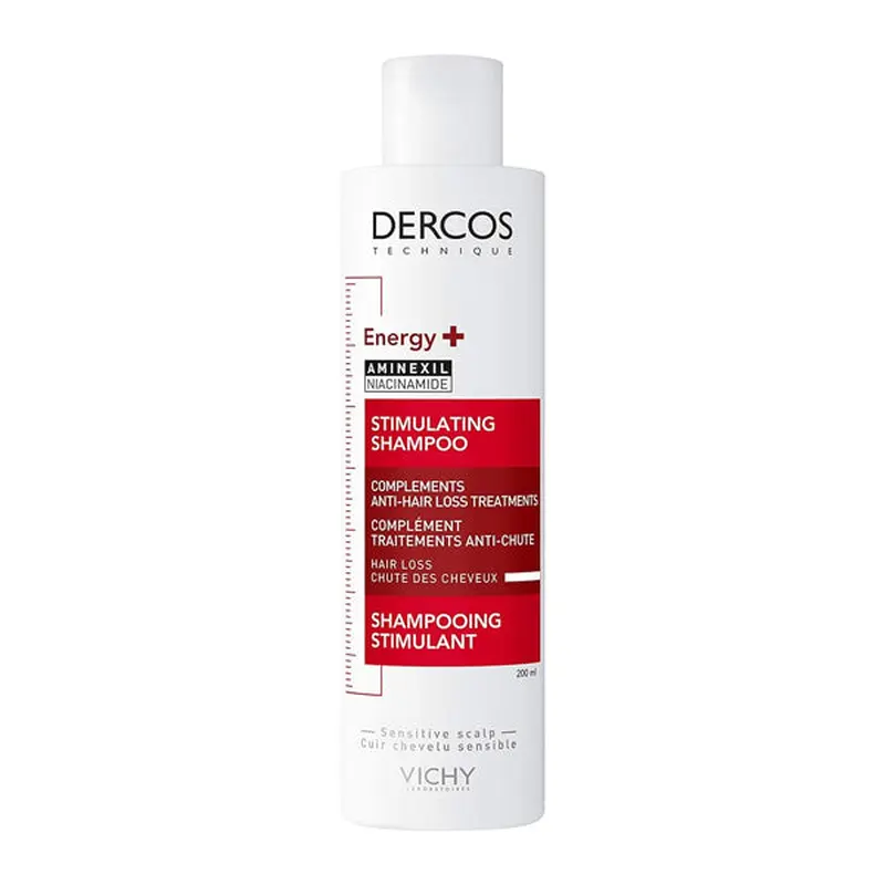 Vichy Dercos Energising Anti Hair Fall Shampoo with Aminexil 200ml