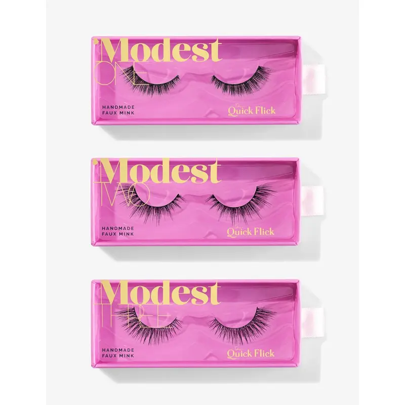 The Quick Flick False Lashes Modest 3