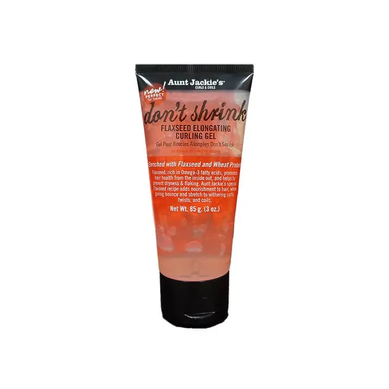 Aunt Jackie's Don't Shrink Flaxseed Elongating Curling Gel 3 oz
