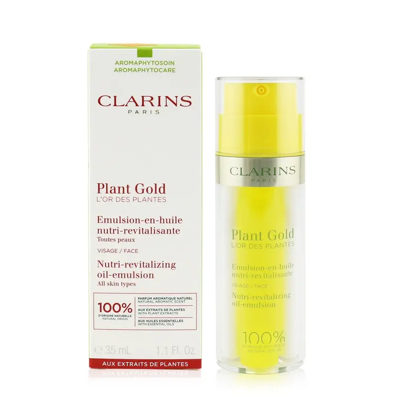 Clarins Plant Gold Nutri-Revitalizing Oil-Emulsion  35ml/1.1oz