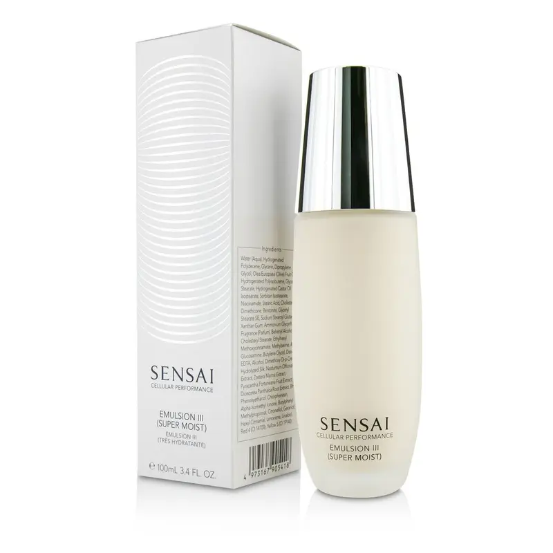 Kanebo Sensai Cellular Performance Emulsion III - Super Moist (New Packaging)  100ml/3.4oz